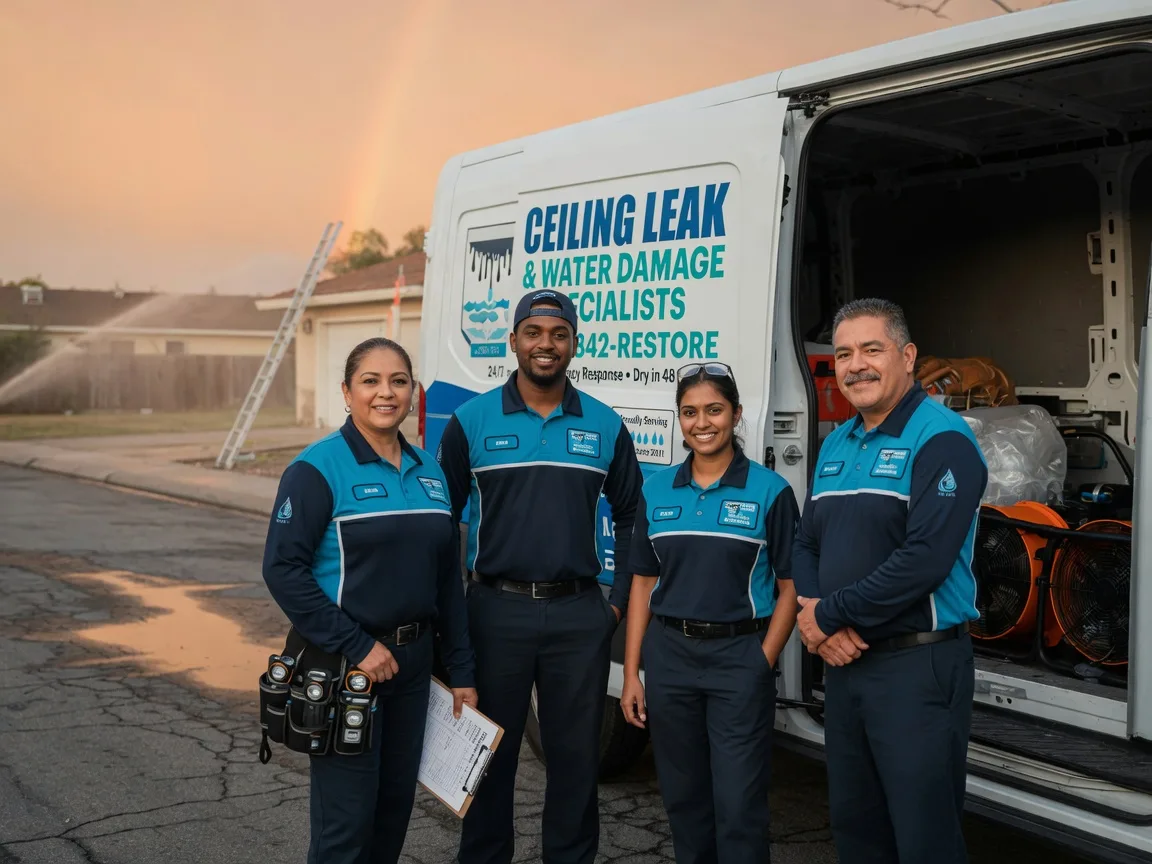 Ceiling Leak Cleanup company in Auburn, WV